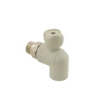 Кран радиаторный угловой PPR ASG PN20 ЗЗ 25мм 3/4