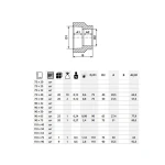 Переходник-редукция PPR ASG 75x50мм 1418131235