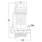 Дренажный насос Lider QDX10