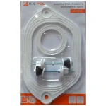 Набір прокладок під бачок унітазу гума KK Pol + кріплення KPL / 521