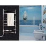 Полотенцесушитель Navin Камелия 480x800 левосторонняя с терморегулятором