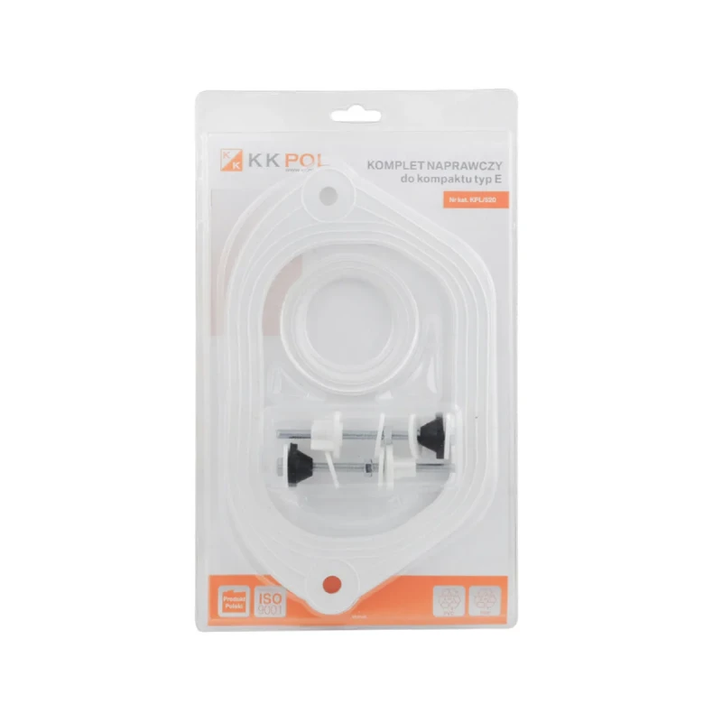 Набір прокладок під бачок унітазу гума KK Pol + кріплення KPL / 520