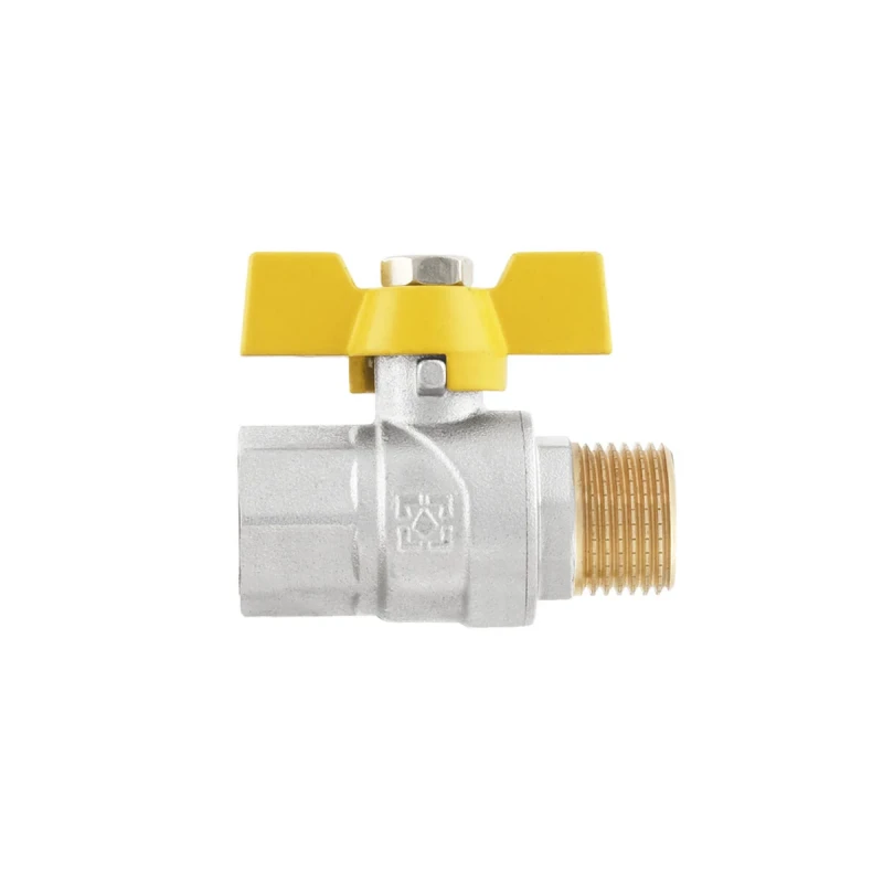 Кран кульовий Raftec YELLOW PN40 ЗВ 1/2