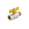 Кран кульовий Raftec YELLOW PN40 ЗВ 1/2