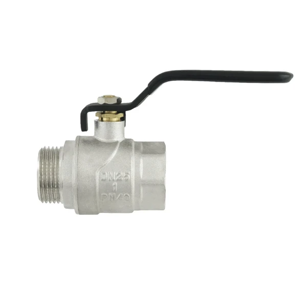 Кран кульовий Raftec BLACK PN40 ЗВ 1