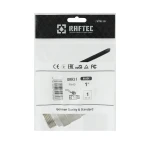 Кран кульовий Raftec BLACK PN40 ЗВ 1