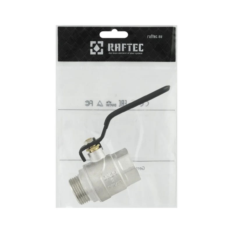 Кран шаровой Raftec BLACK PN40 ЗВ 1