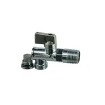 Кран приборный шаровой угловой с фильтром Bugatti1/2