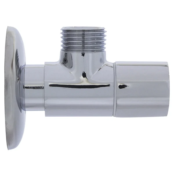 Кран кутовий з керамічним запірним елементом Raftec PN10 ЗЗ 1/2