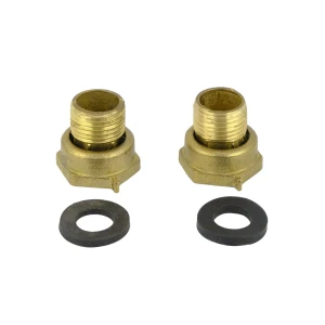 Гайки з штуцерами до водомірів 1/2