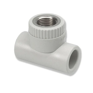 Тройник PPR Ekoplastik 32мм ВВ 3/4