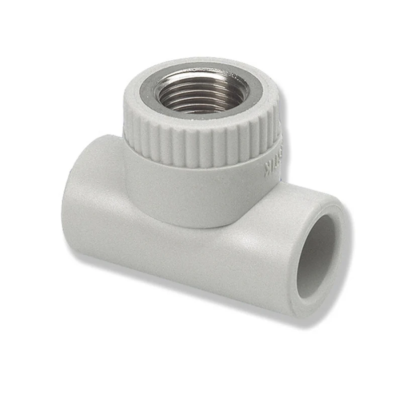 Тройник PPR Ekoplastik 32мм ВВ 3/4