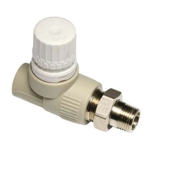 Вентиль радиаторный прямой PPR Ekoplastik PN20 20мм 1/2