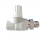 Вентиль радіаторний прямий PPR Ekoplastik PN20 20мм 1/2 