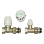 Комплект термостатический прямой Bugatti 1/2