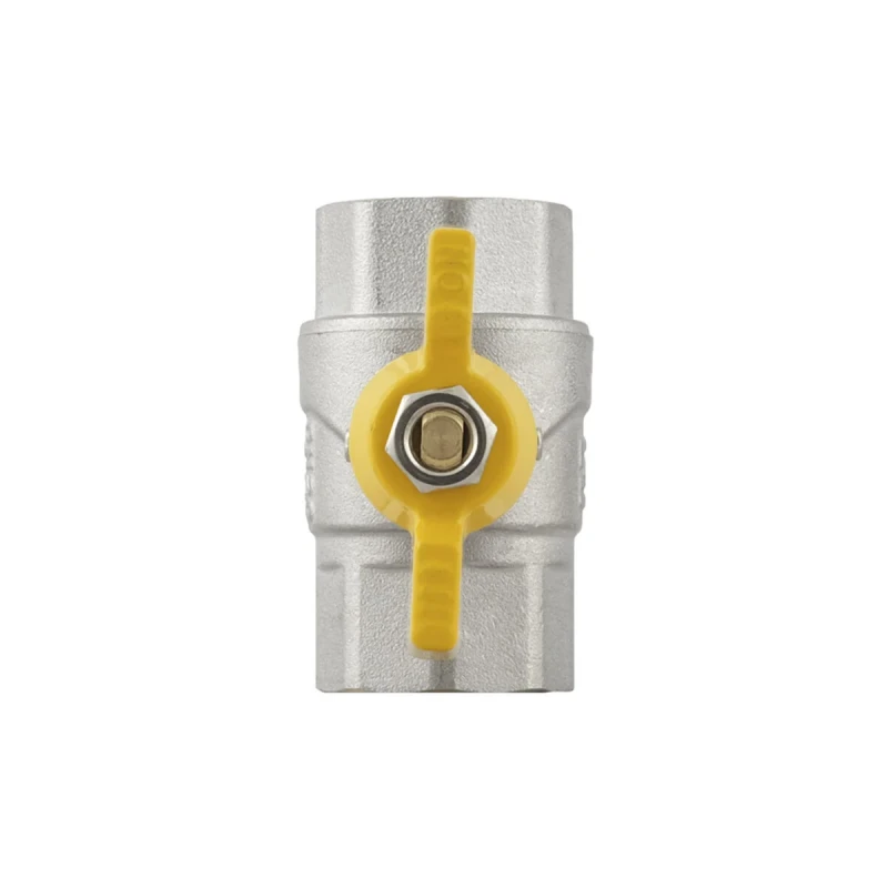 Кран кульовий Raftec YELLOW DN20 (3/4’’) ВВ метелик GRB2