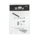 Кран кульовий Raftec BLACK PN20 ВВ 1 1/4