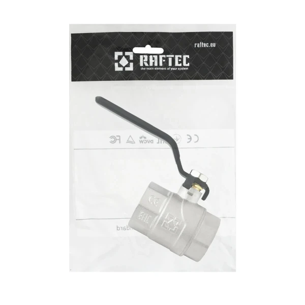 Кран кульовий Raftec BLACK PN20 ВВ 1 1/4