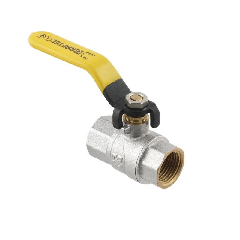 Кран кульовий Raftec YELLOW PN40 ВВ 1/2