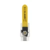 Кран кульовий Raftec YELLOW PN40 ВВ 1/2