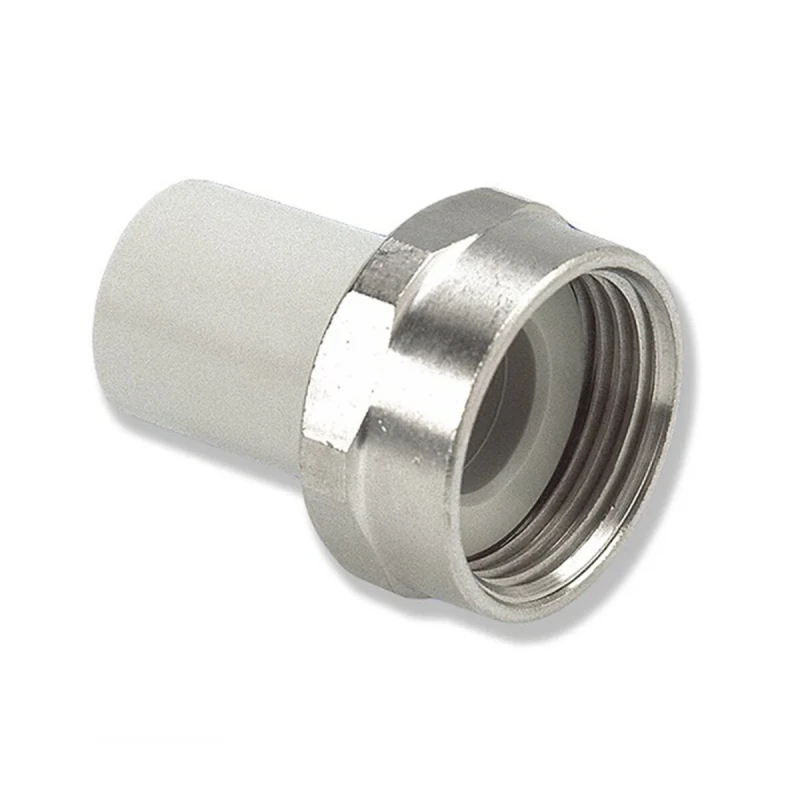 Пластиковый штуцер PPR Ekoplastik 20мм 3/4