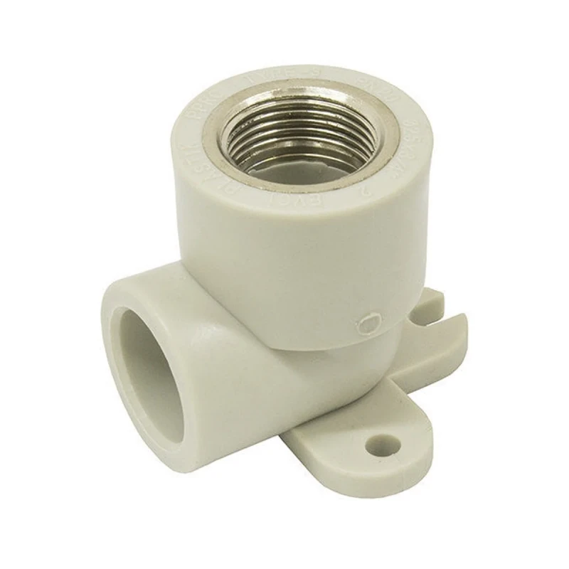 Колено настенное PPR Ekoplastik 25мм ВВ 3/4