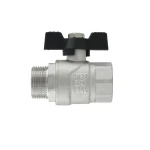 Кран кульовий Raftec BLACK PN40 ЗВ 3/4