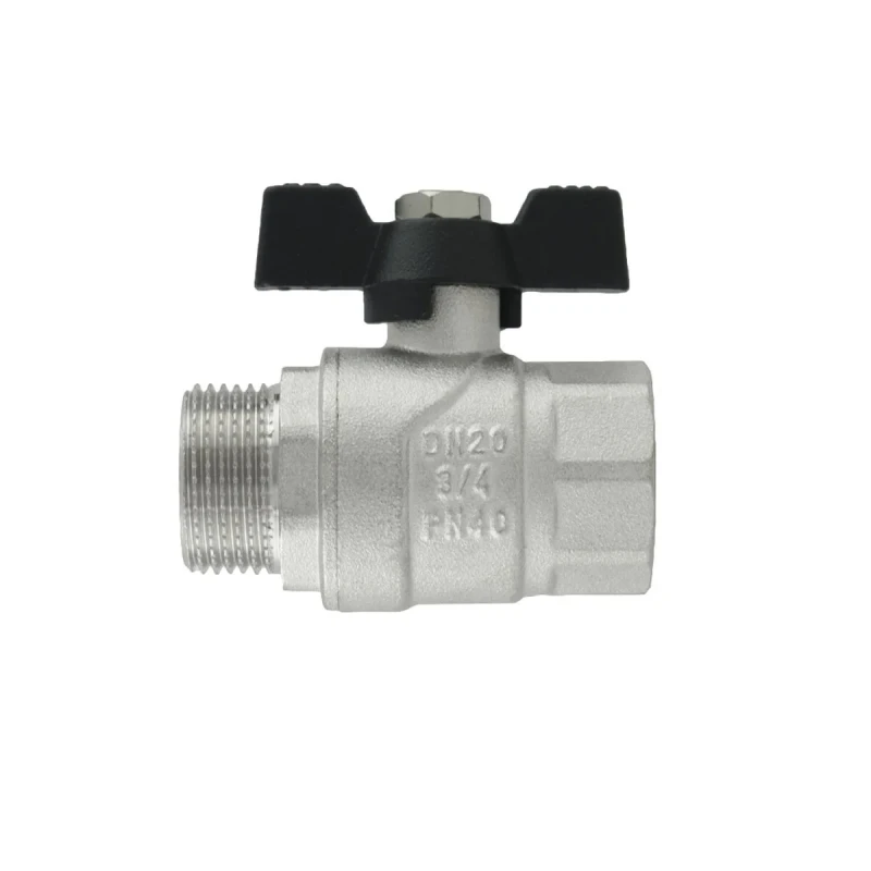 Кран кульовий Raftec BLACK PN40 ЗВ 3/4