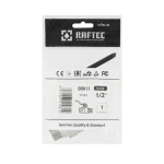 Кран кульовий Raftec BLACK PN40 ЗВ 1/2