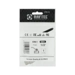 Кран кульовий  Raftec BLACK PN40 ВВ 1/2