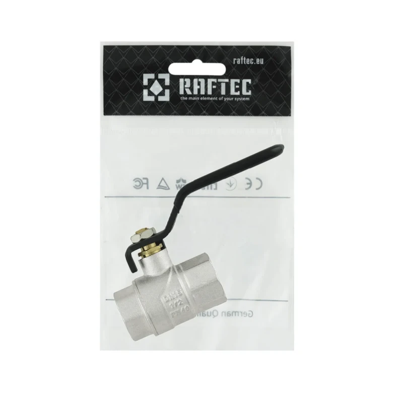 Кран шаровой Raftec BLACK PN40 ВВ 1/2
