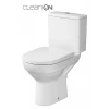 Унітаз-компакт Cersanit CITY CL ON 011 горизонтальний / нижній/дюропласт/мікроліфт
