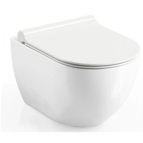 Сидіння з кришкою для унітазу Ravak Uni Chrome Slim white X01550