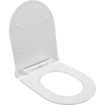 Сидіння з кришкою для унітазу Ravak Uni Chrome Slim white X01550