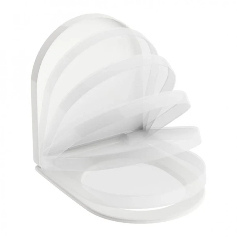 Сидение с крышкой для унитаза Ravak Uni Chrome 02A white X01549