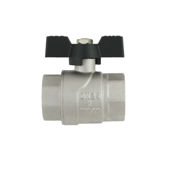 Кран кульовий Raftec BLACK PN40 ВВ 1