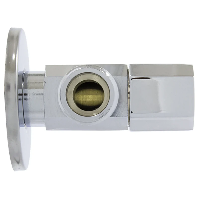 Кран кутовий з керамічним запірним елементом Raftec PN10 ЗЗ 1/2