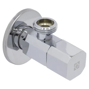 Кран кутовий з керамічним запірним елементом Raftec PN10 ЗЗ 1/2