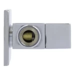 Кран кутовий з керамічним запірним елементом Raftec PN10 ЗЗ 1/2