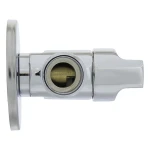 Кран кутовий з керамічним запірним елементом Raftec PN10 ЗЗ 1/2