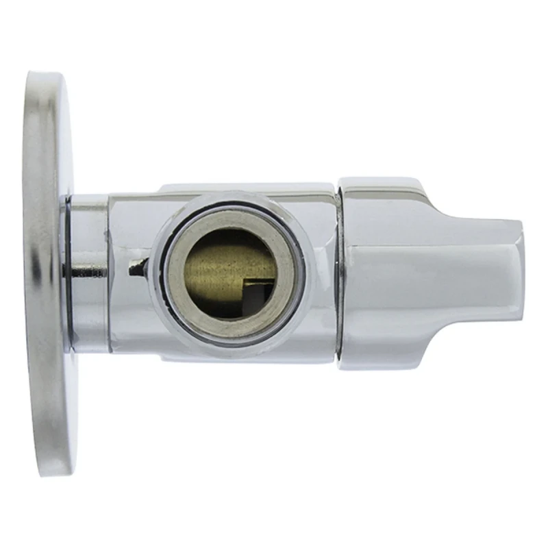 Кран кутовий з керамічним запірним елементом Raftec PN10 ЗЗ 1/2