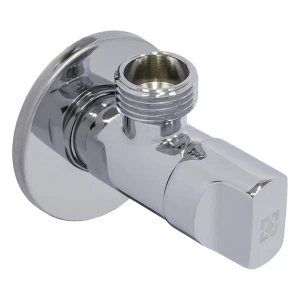 Кран кутовий з керамічним запірним елементом Raftec PN10 ЗЗ 1/2