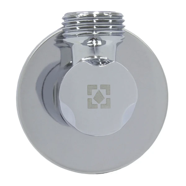 Кран угловой с керамическим запорным элементом Raftec PN10 ЗЗ 1/2