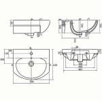 Умивальник Kolo Runa 50