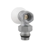 Клапан угловой винтовой Giacomini 1/2