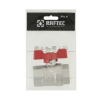 Кран кульовий Raftec RED PN40 ВВ 3/4