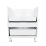 Тумба Kraft Венеція Т-38 під умивальник Cersanit Como 60 + ніжки