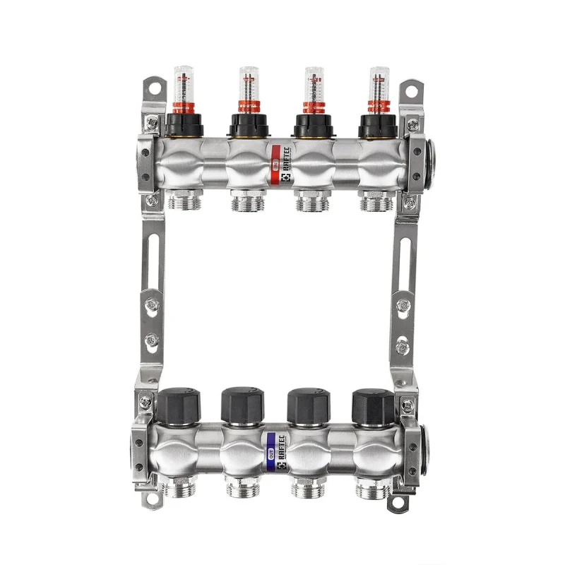Колектор з витратомірами Raftec STEEL 1