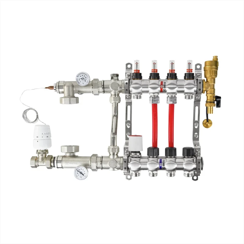 Колектор з витратомірами Raftec STEEL 1