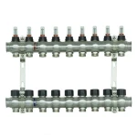 Колектор з витратомірами Raftec STEEL 1